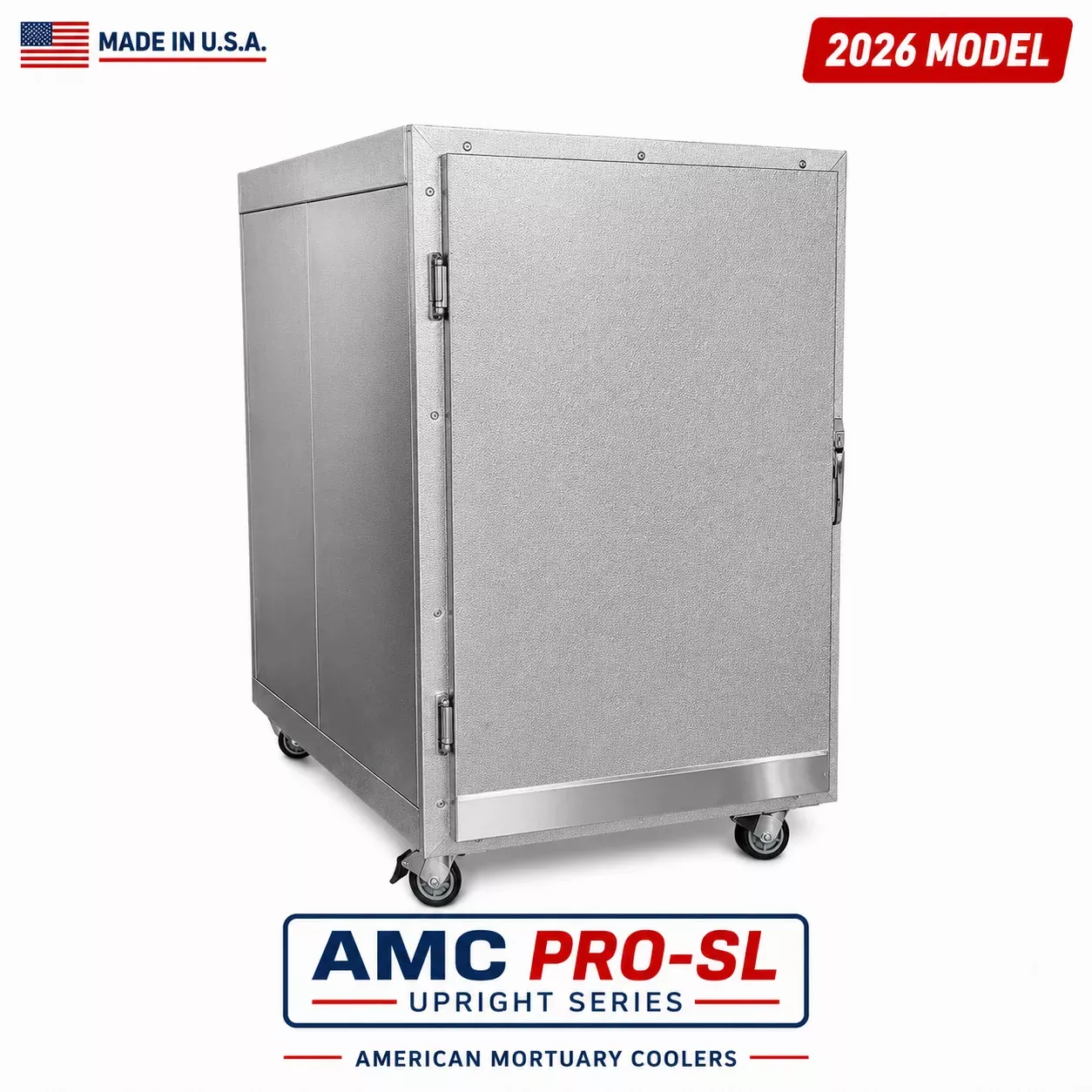 2 Body Bariatric Mortuary Cooler — Shell Only