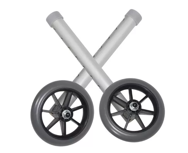 5 Inch Universal Walker Wheels