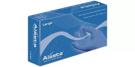ALASTA Nitrile Glove - 3.9 MIL - 100/Box
