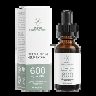 Ananda Hemp Full Spectrum CBD Oil Tincture - 600mg
