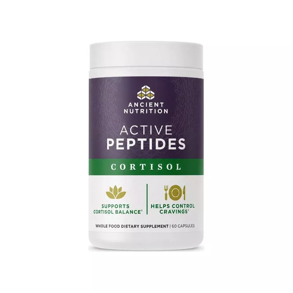 Ancient Nutrition Active Peptides Cortisol Support 60 Capsules
