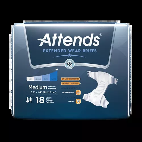 Attends Extended Wear Briefs