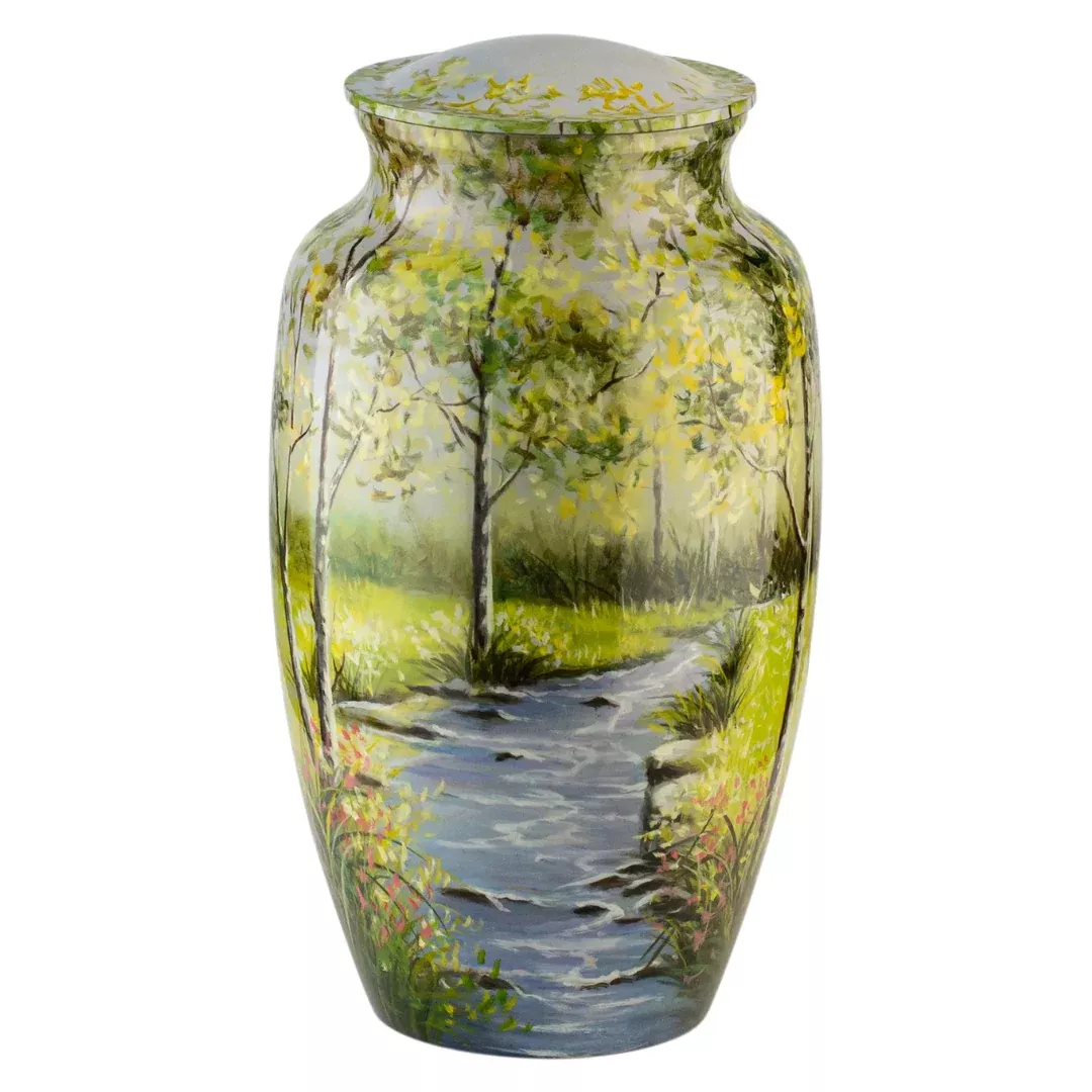 Babbling Brook Artist Urn