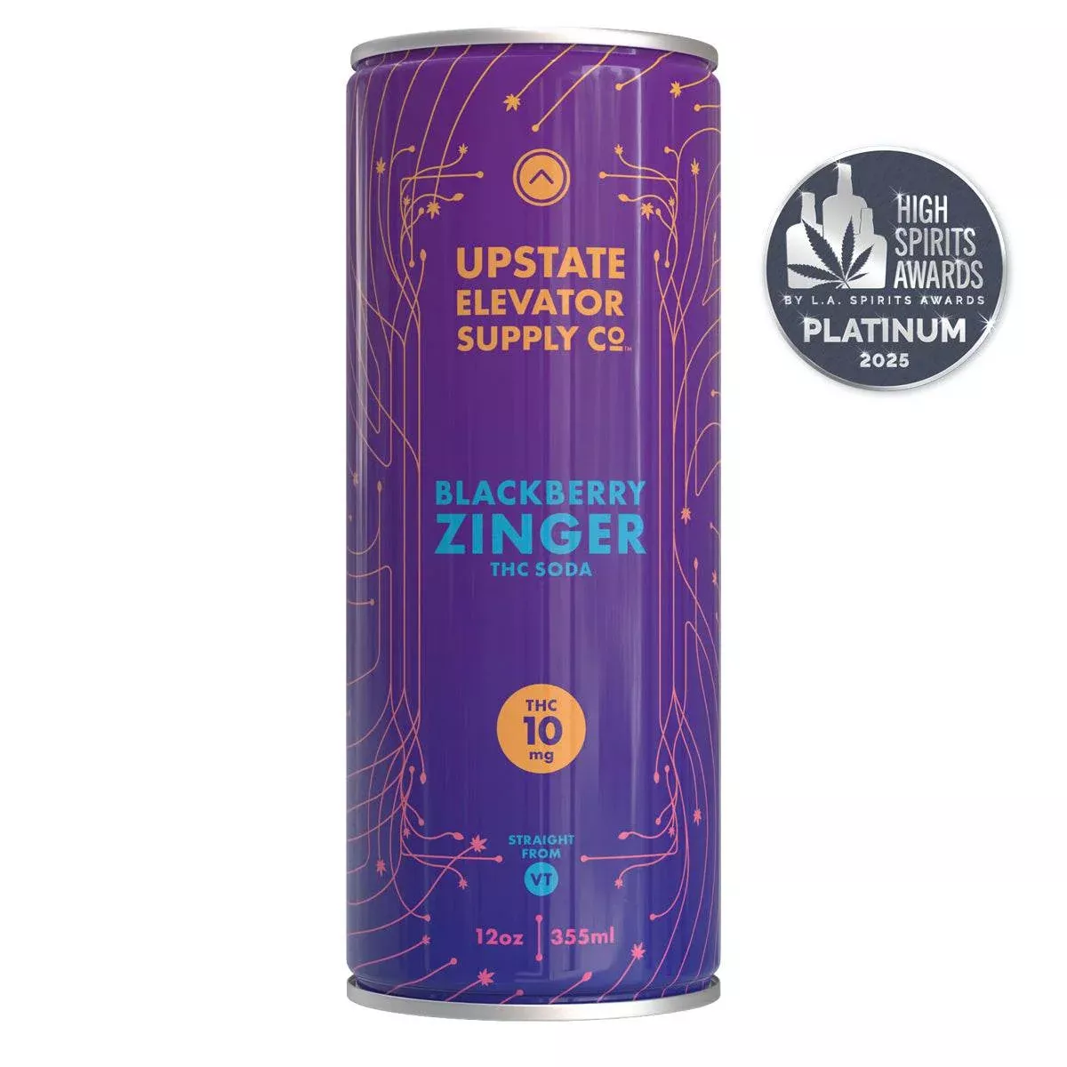 Blackberry Zinger Soda