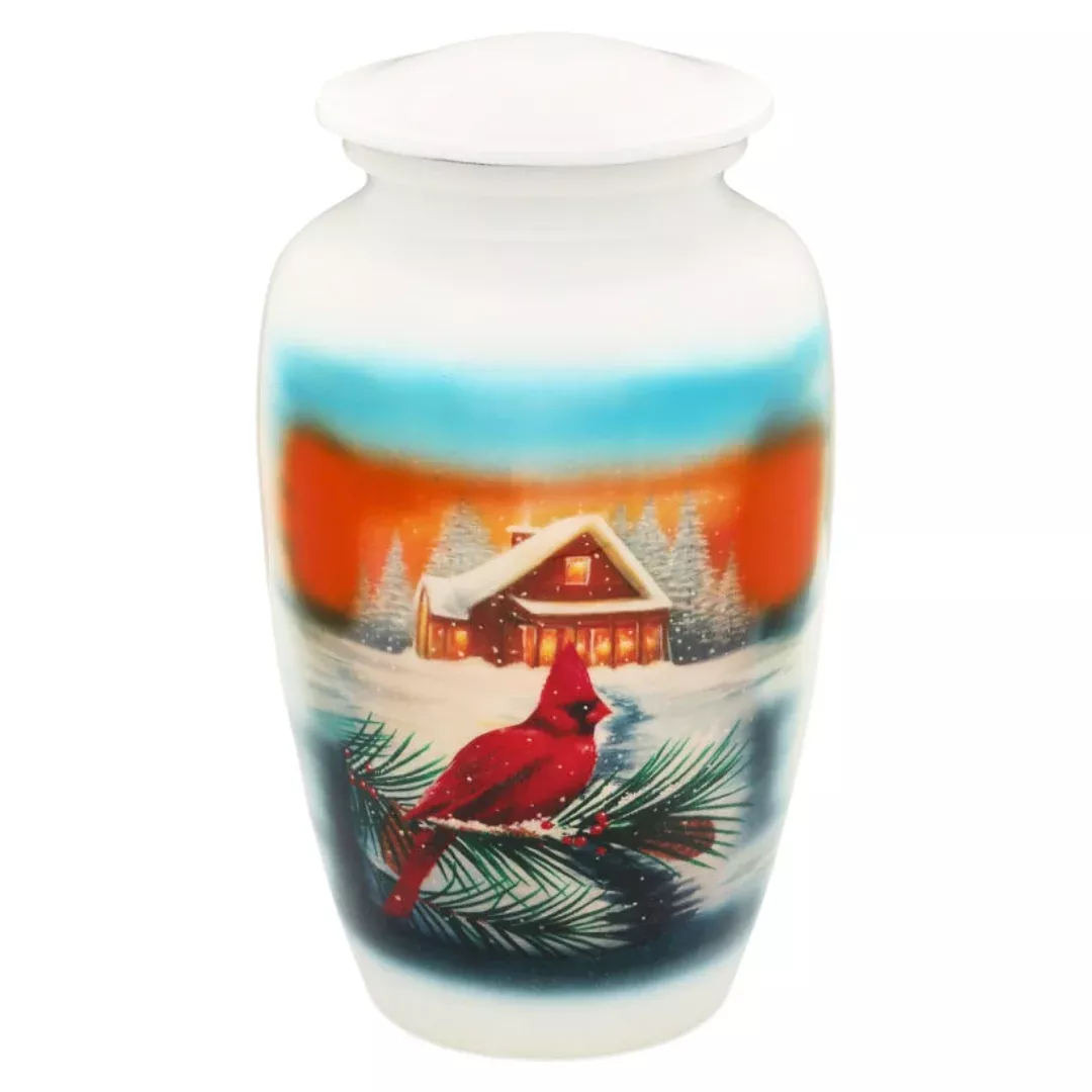 Cardinal Artist Urn