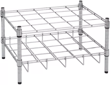 Chrome Oxygen Cylinder Rack