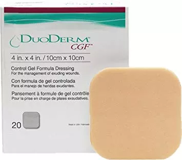 ConvaTec DuoDERM Control Gel Formula Hydrocolloid Dressing, Sterile