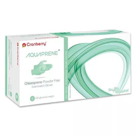 Cranberry AquaPrene Chloroprene Gloves - 200/bx