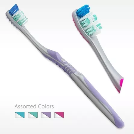 DENTASOFT RIPPLE Compact Toothbrush - 72 CT