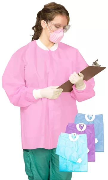 Disposable Hip-Length Jacket