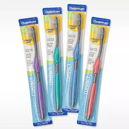 EuroTech Compact Ultra Sensitive Toothbrush - 72 CT