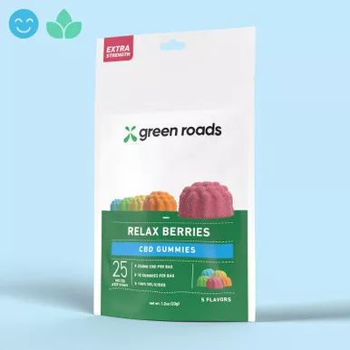 Extra Strength CBD Relax Berries - (10ct) 250mg