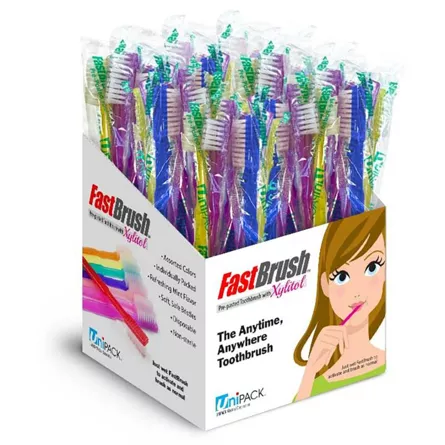 FASTBRUSH Pre-pasted Toothbrush - 100 CT