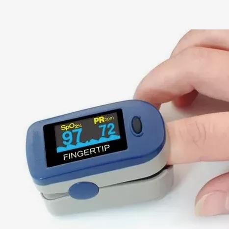FingerTip Pulse Oximeter with Spo2 and Pleth Wave Form