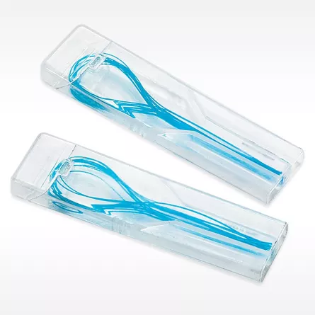 FLOSS THREADERS with Case - 100 CT