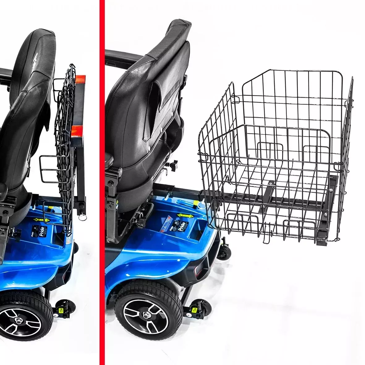 Folding Rear Basket