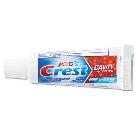KIDS CREST Sparkle Toothpaste .85OZ - 72/Case