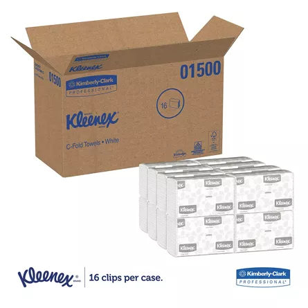 Kleenex C-fold towels (#150) - 2400 CT