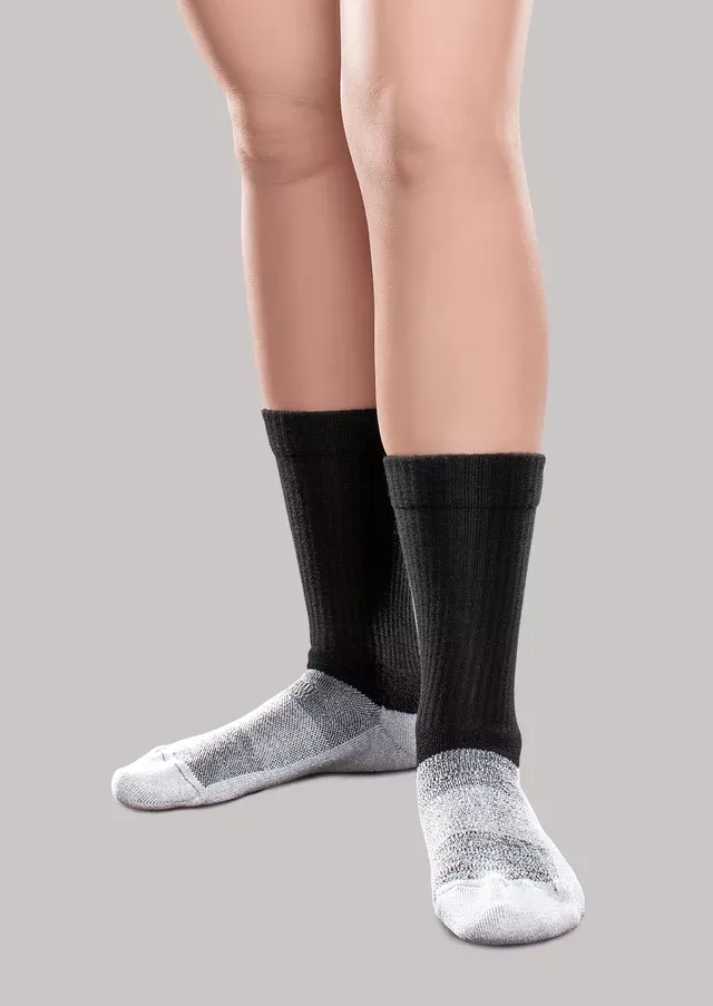 Light Support Crew Socks Core-Spun