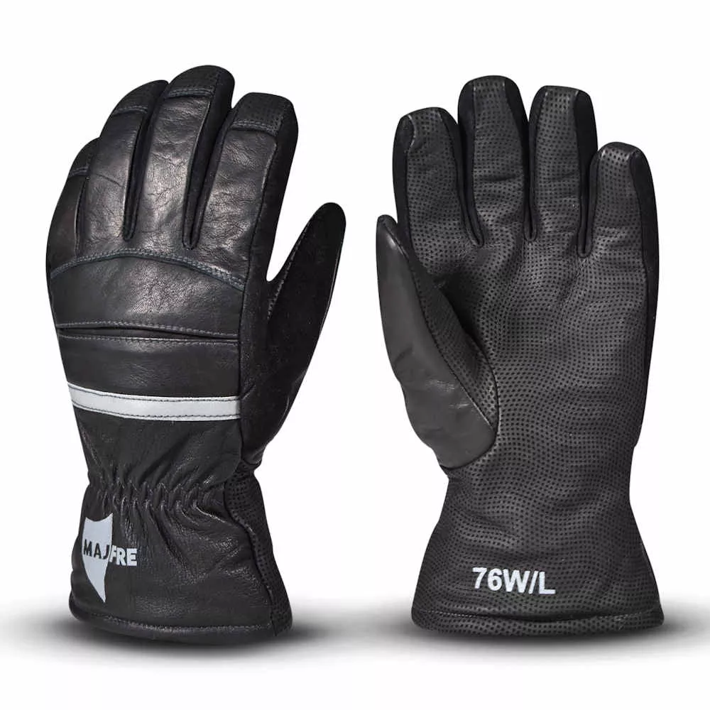 Majestic MFA 72 Kangaroo Leather Structural Firefighting Glove Gauntlet (CLEARANCE)
