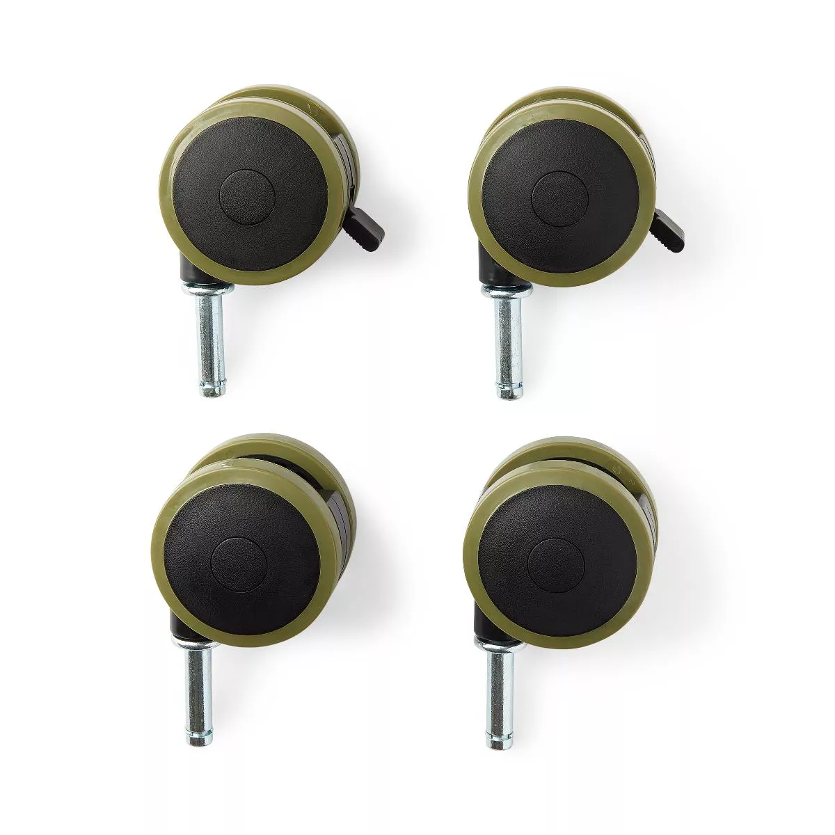 Medline Bed Replacement Casters (Set of 4)