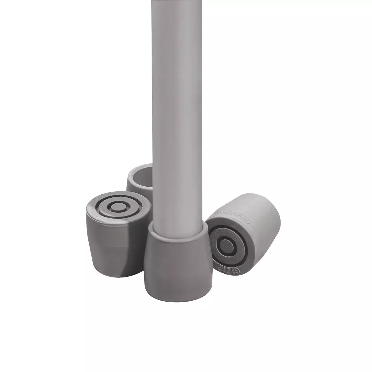 Medline Utility Tip Gray 3/4"