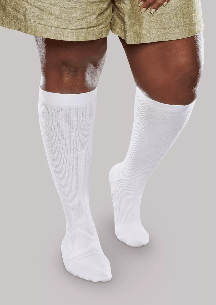 Moderate Support Socks Core-Spun