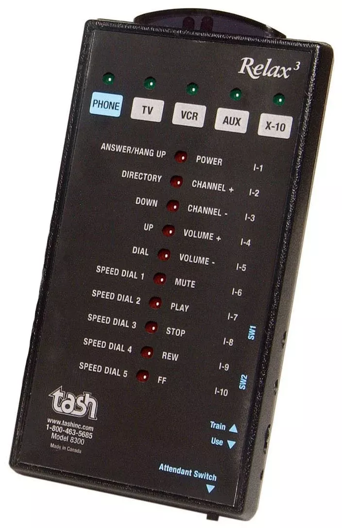 New Relax 3 Switch Scanning IR Environmental Controller