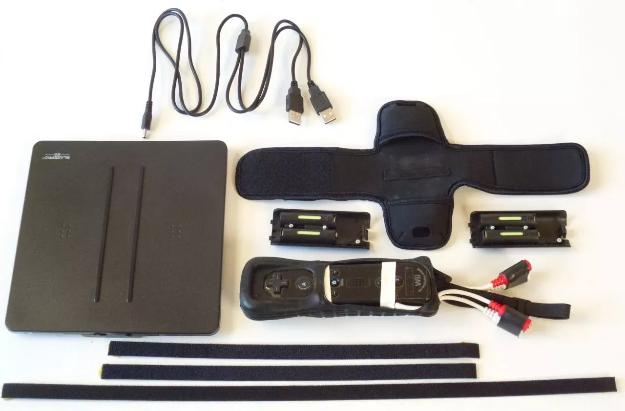 Nintendo Wii Switch Enabled Grasp-Free Controller Kit