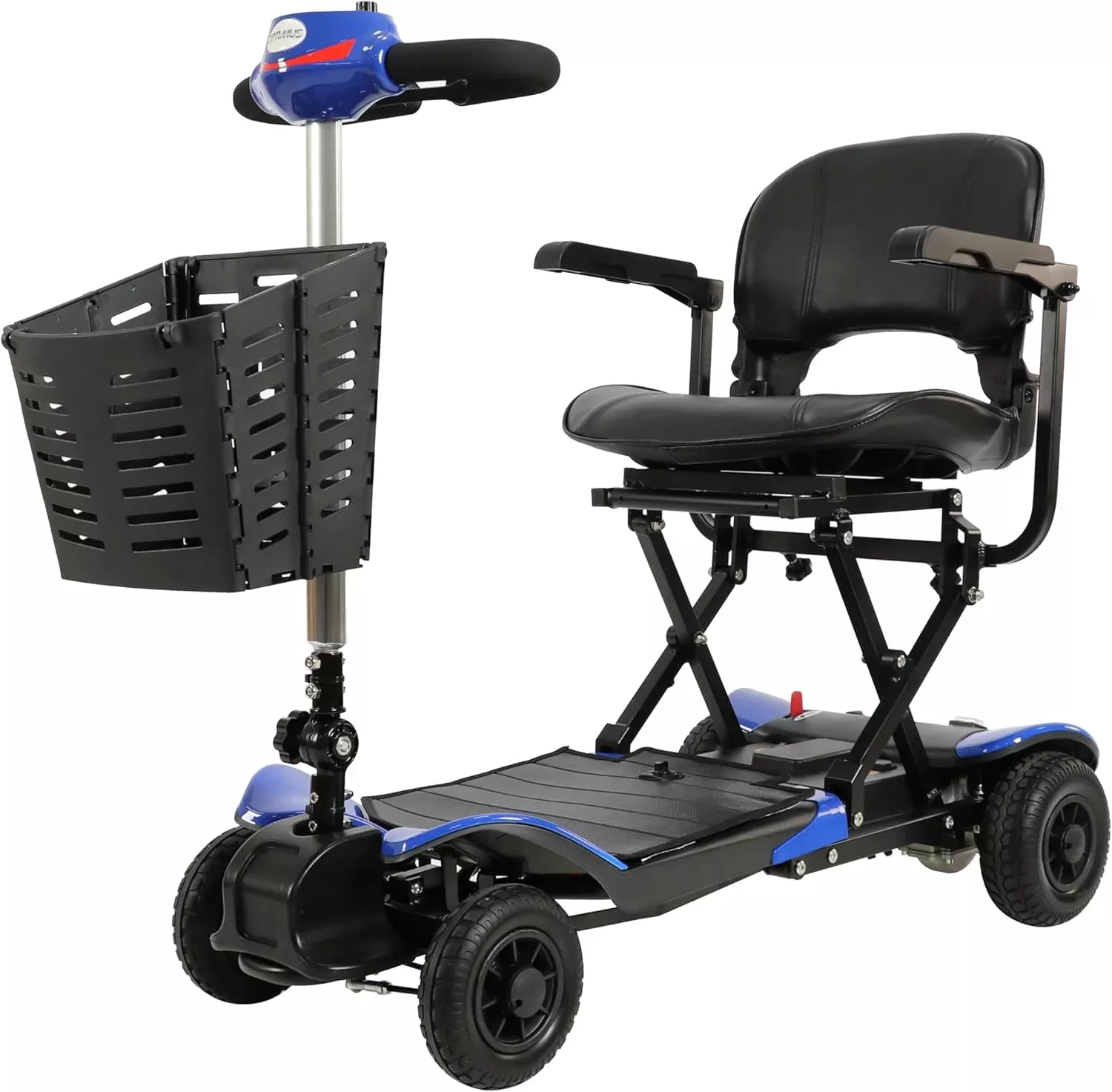 Optimus Automatic Folding Mobility Scooter - Weighs 52 lbs