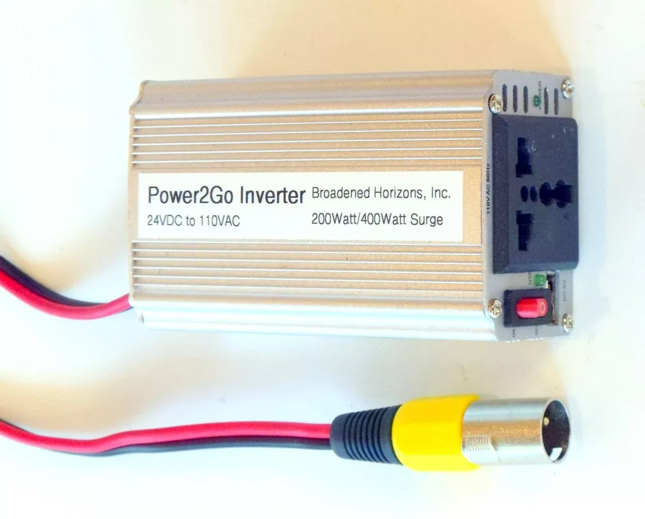 Power2Go 110VAC 200W Power Inverter