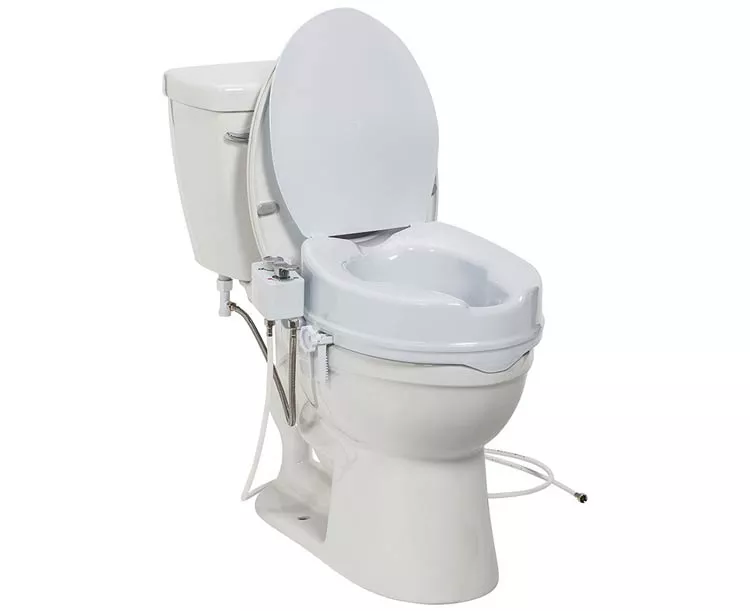 PreserveTech Raised Toilet Seat with Bidet