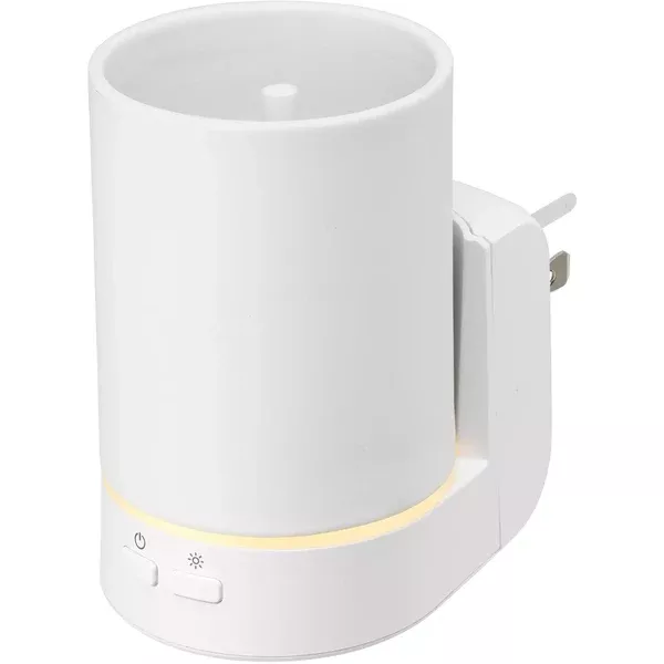 Pure White Ceramic Essential Oil Wall-Plug