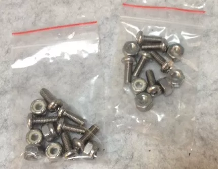 Push Rim Mounting Hardware - Tag Mounted