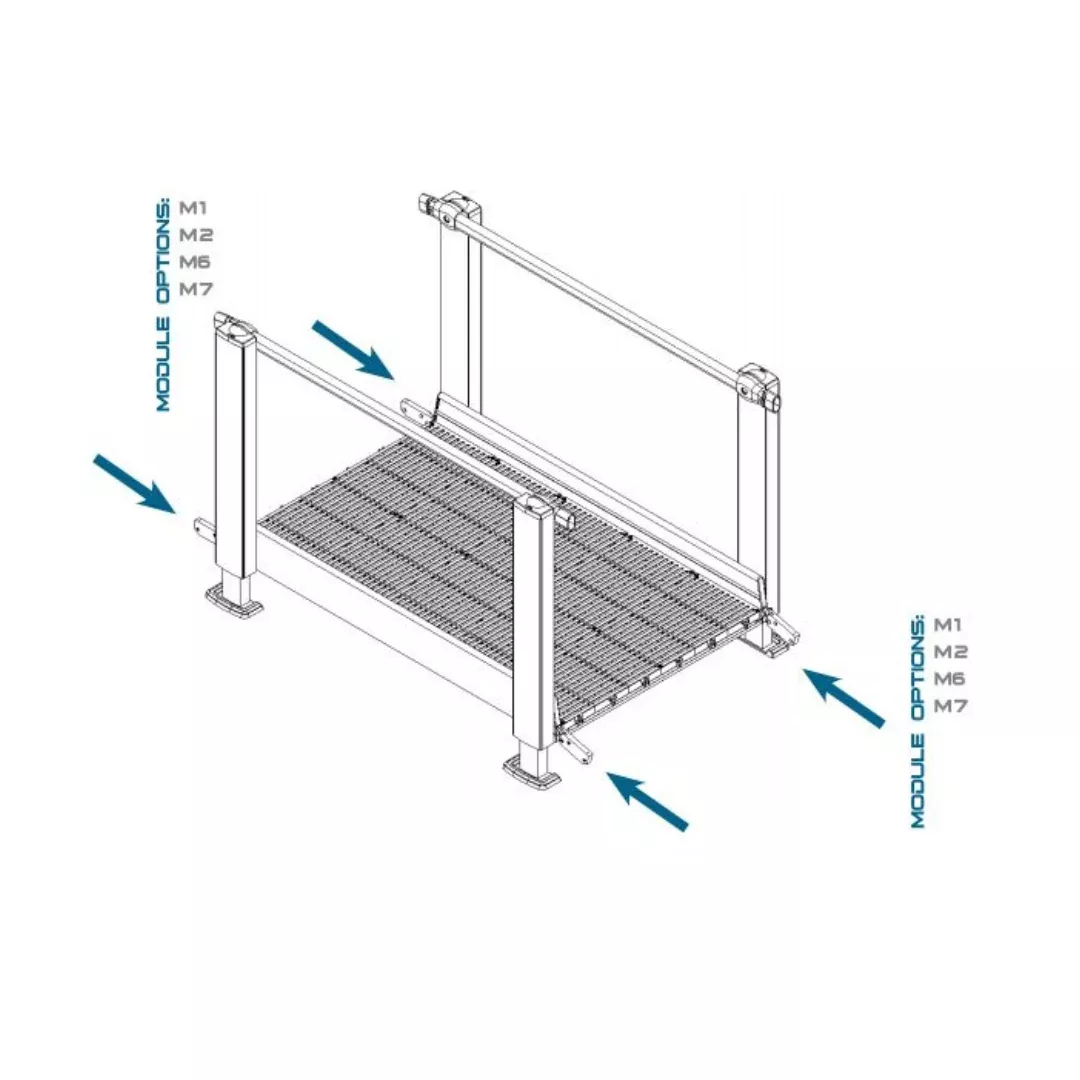 QRamp Module 5: 5' Straight Platform