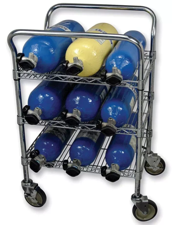 Ready Rack Multi-Purpose Mobile Bottle Cart
