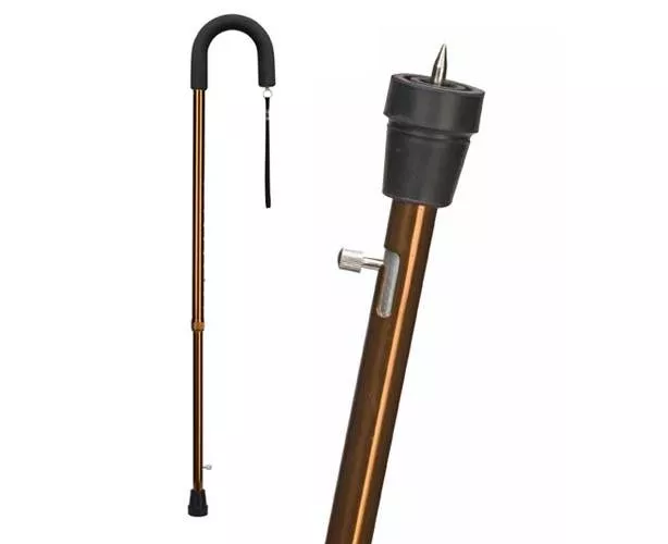 Retractable Ice Tip Cane