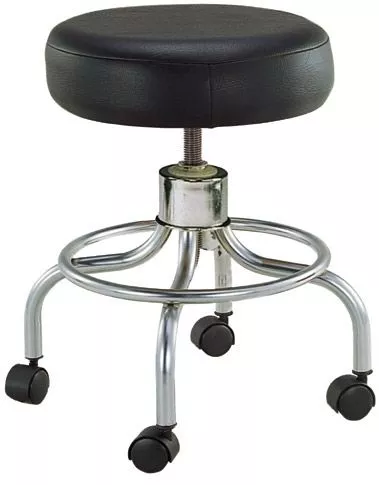 Revolving, Adjustable Height Stool