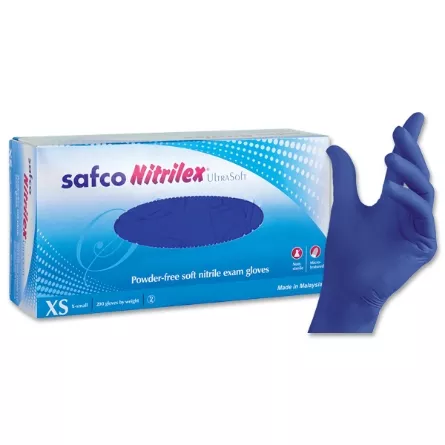 Safco Nitrilex UltraSoft Nitrile Gloves - 200/bx