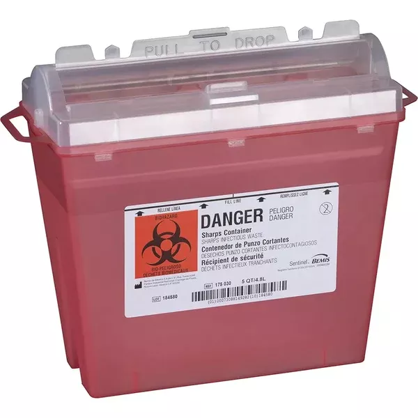 Sharps Container 5 Quart