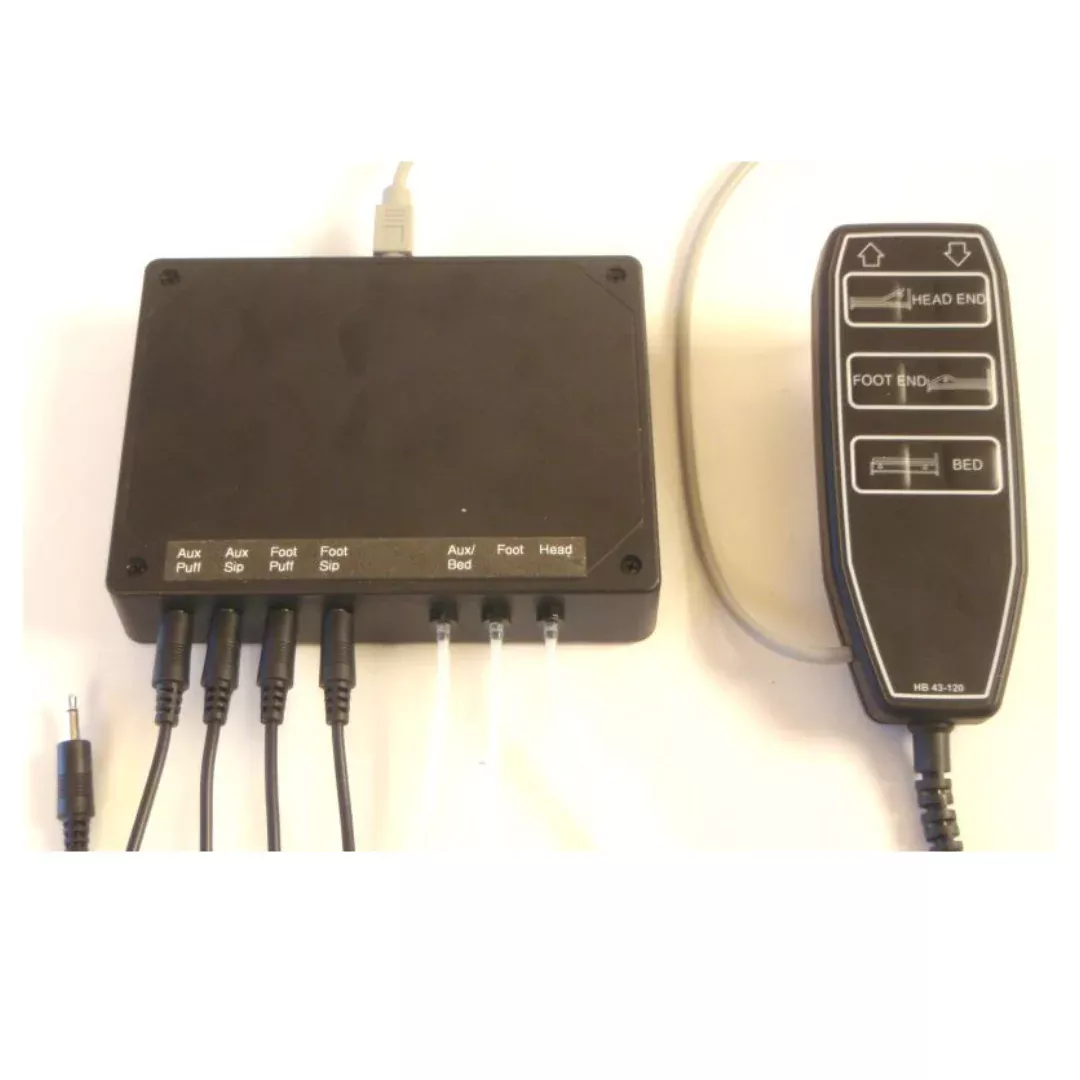 Sip-n-Puff Bed Controller