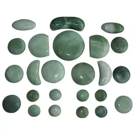 Stone Massage Set Jade (24 pieces)