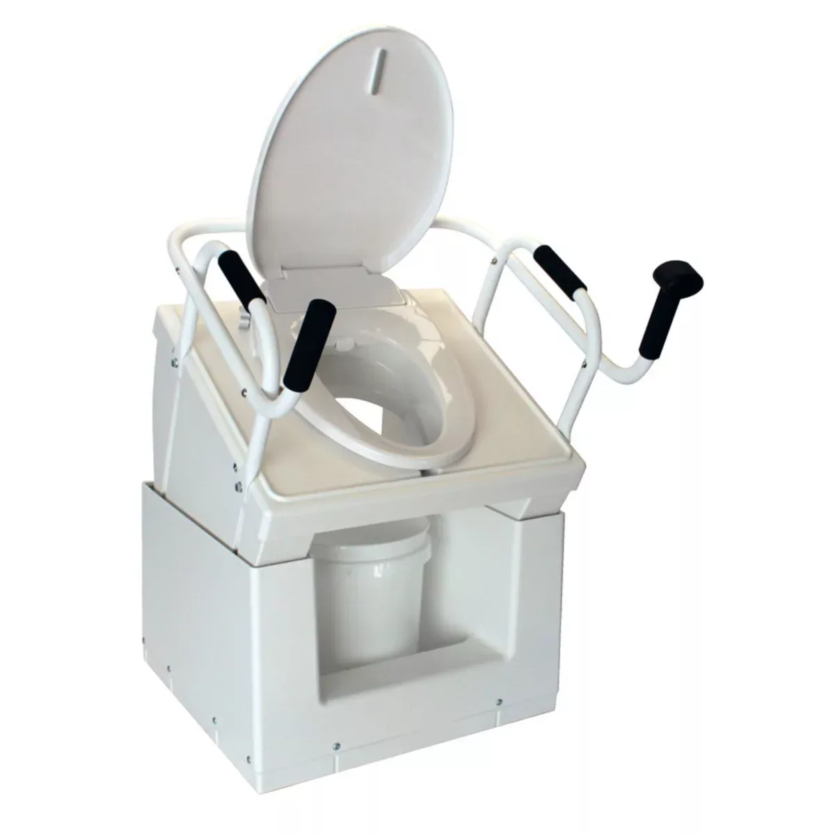 Throne Butler Powered Lift Commode Chair - Std Width Handle TLCE001