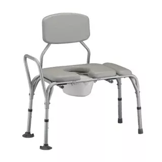 Transfer Bench Commode Padded