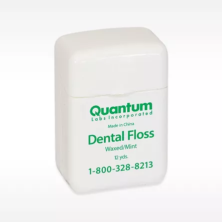 WHITE Patient Floss - Mint - 144 CT