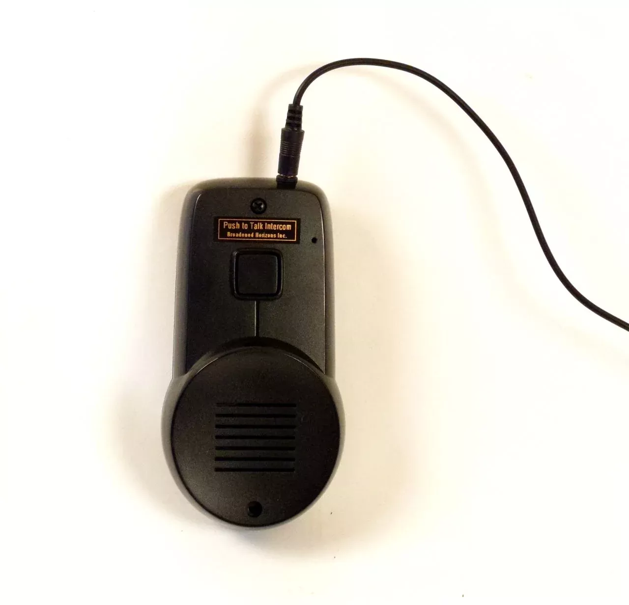 Wireless Portable Black Intercom - Switch Enabled,Push-to-Talk,Indoor/Outdoor