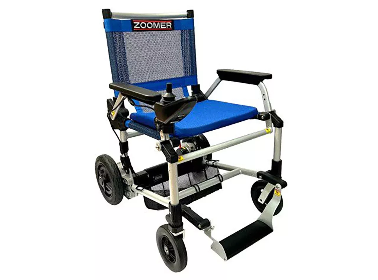Zoomer Lite Power Folding Chair One-Handed Control